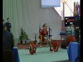 Анна Синельникова, тяга 140 кг